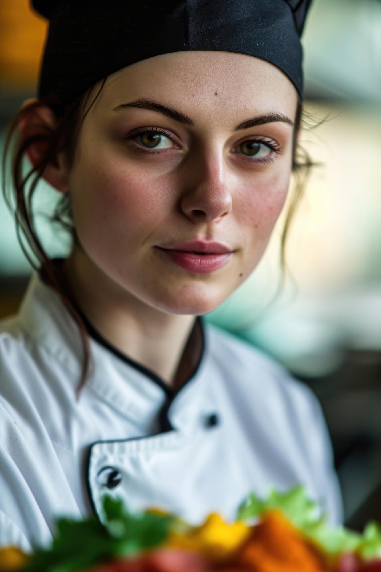 Chef Anna ritratto professionale